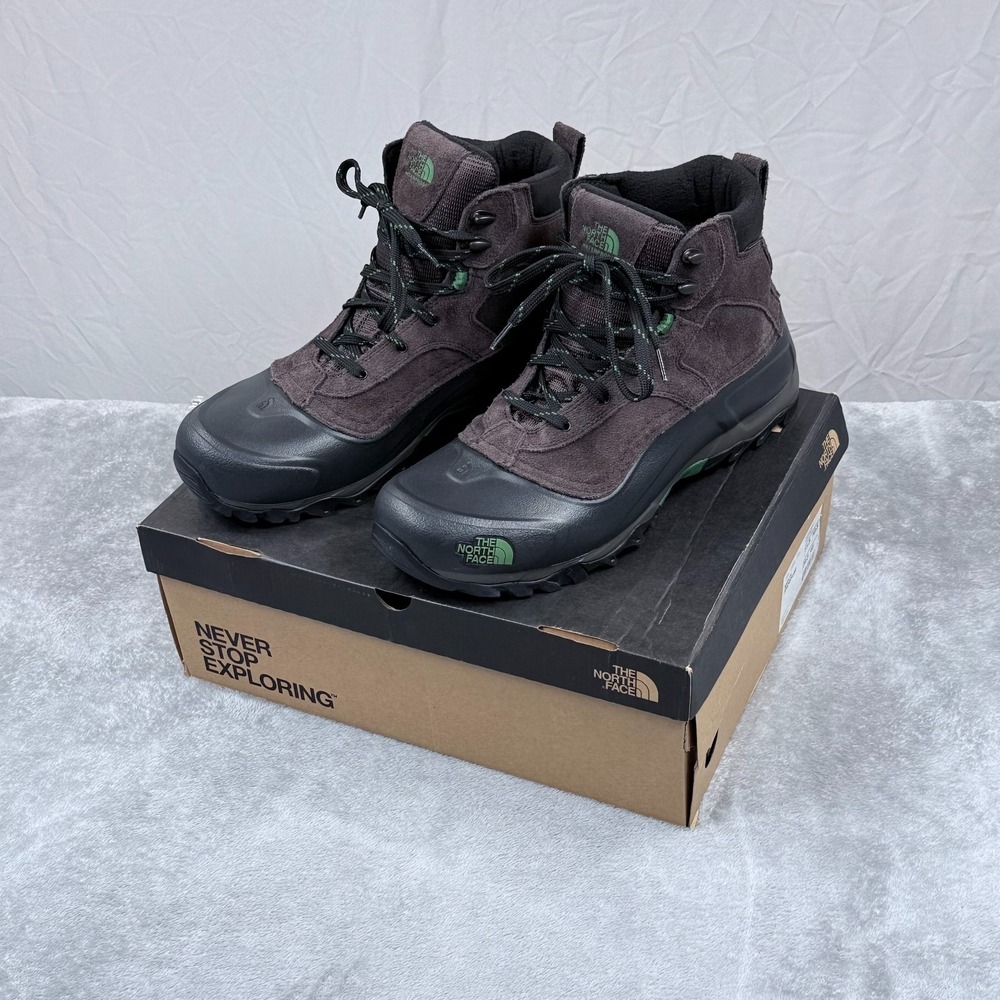 New The North Face Boots Snowfuse Mens 13 HeatSeeker Waterproof Insulated Brown